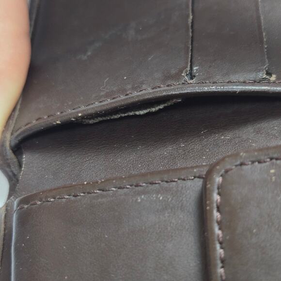 Louis Vuitton Brown Leather Epi Bifold Wallet - Picture 10 of 14